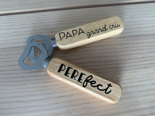 Décapsuleur personnalisé Papa - Phrase / Prénom