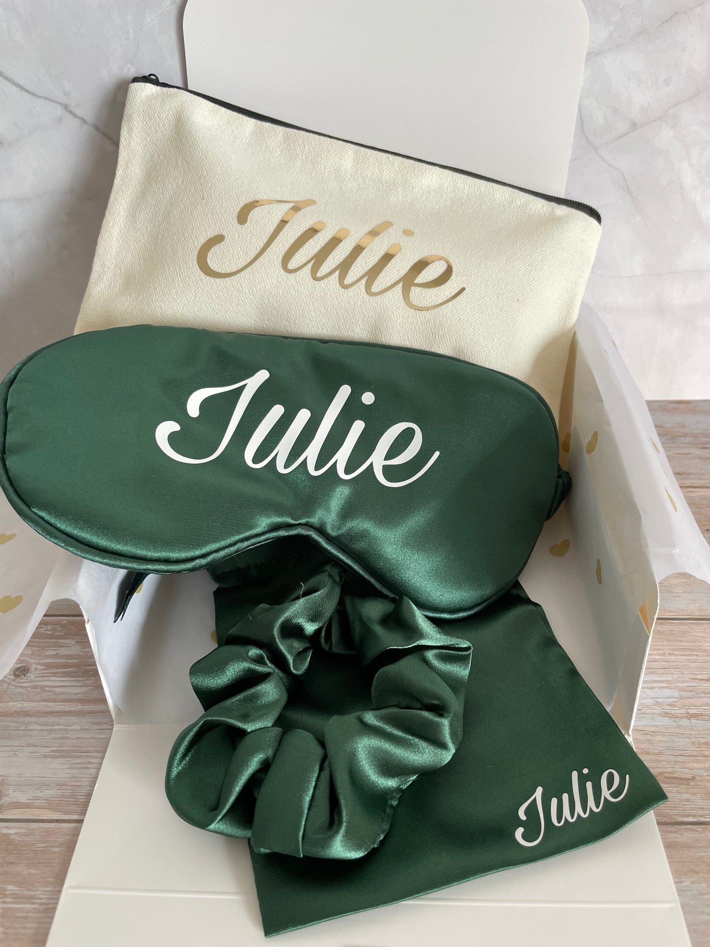 Box Témoin / demoiselle d’honneur - Mariage / EVJF - Couleur Vert
