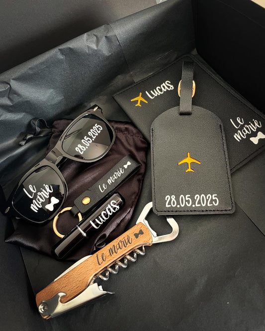 Box cadeaux Homme : Le Marié - Mariage / EVG