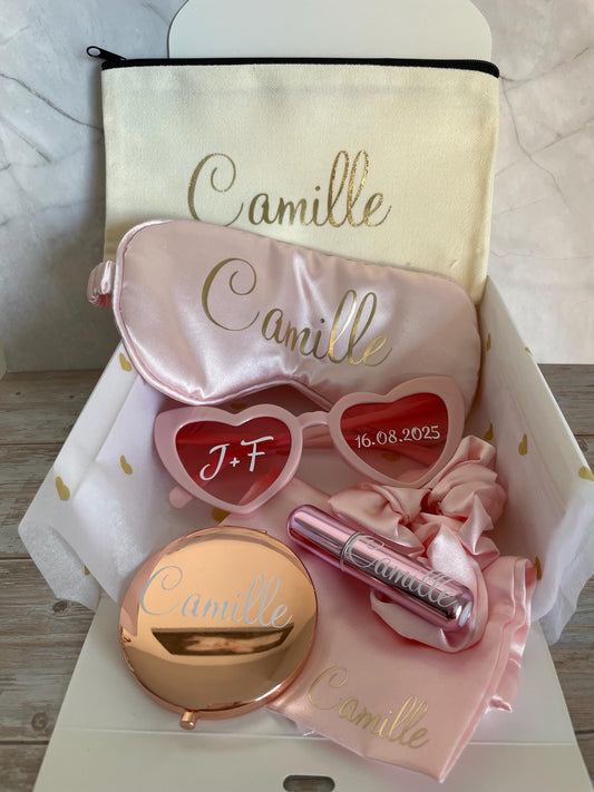 Box Témoin / demoiselle d’honneur - Mariage / EVJF - Couleur Rose