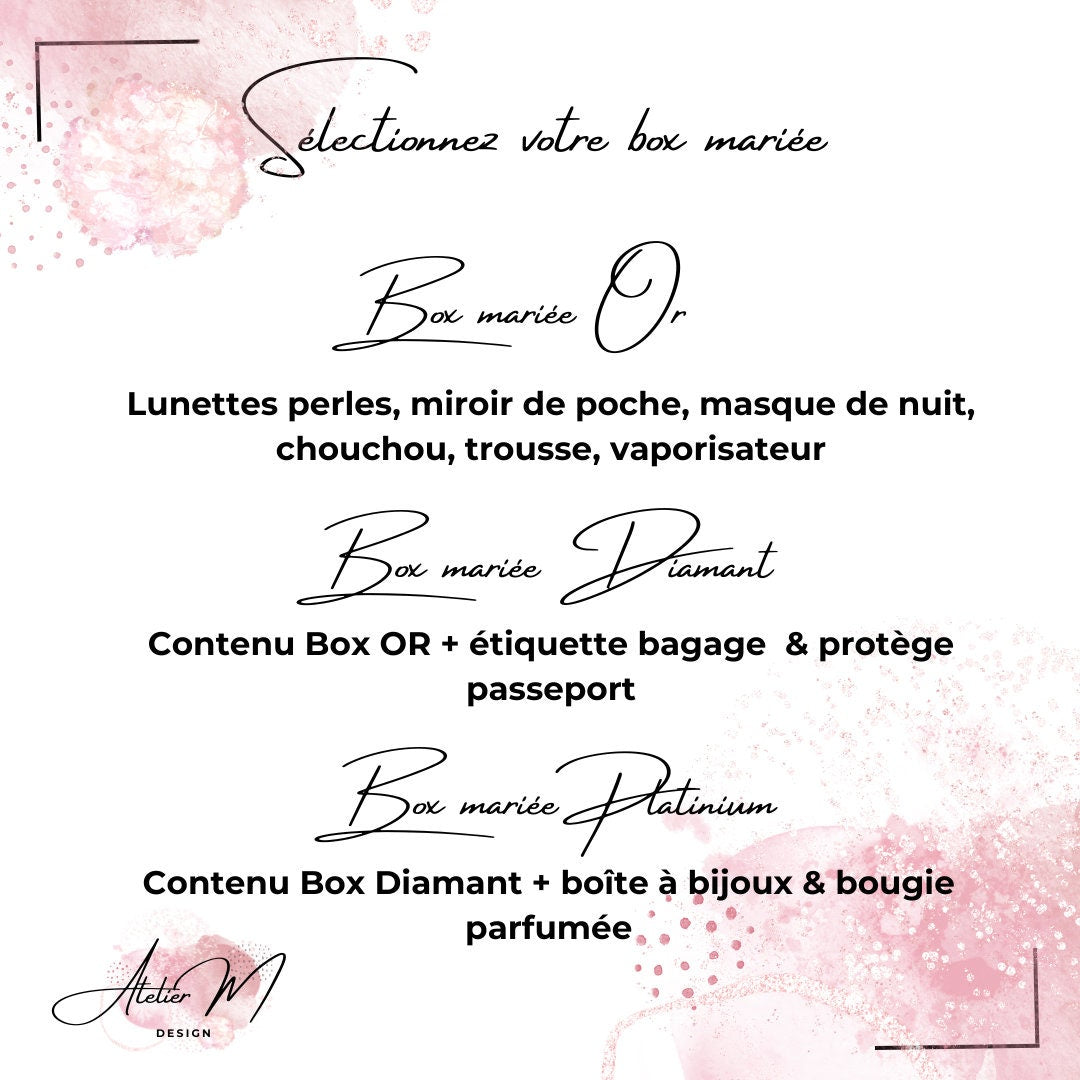 Box cadeaux Mariée - Mariage / EVJF