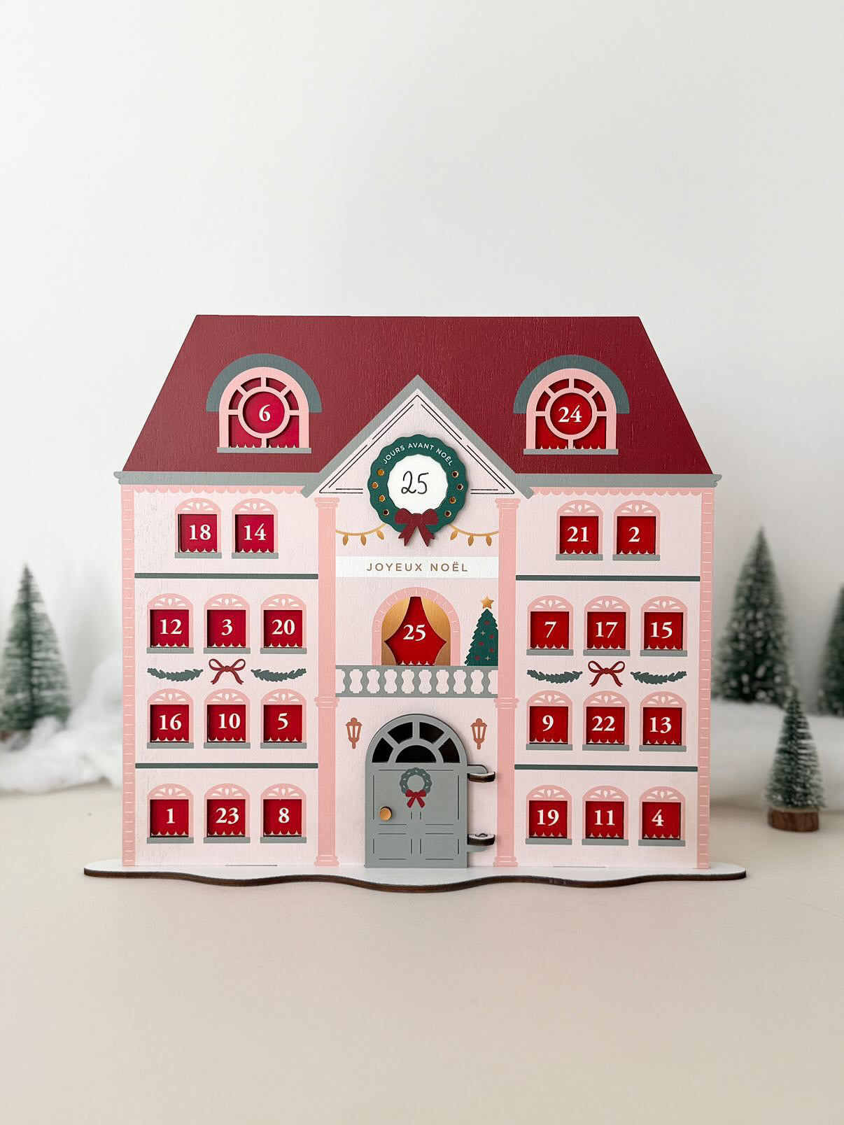 Calendrier de l’avent Le Grand hôtel - bois