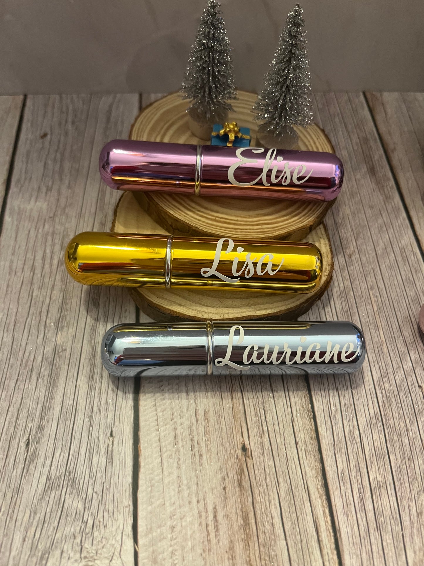 Vaporisateur parfum de poche - personnalisé / prénom