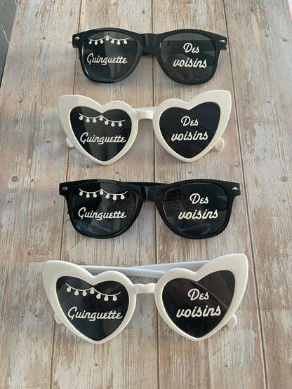 Lunettes personnalisées anniversaire / fête