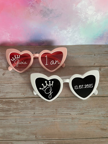 Lunettes personnalisées anniversaire / fête