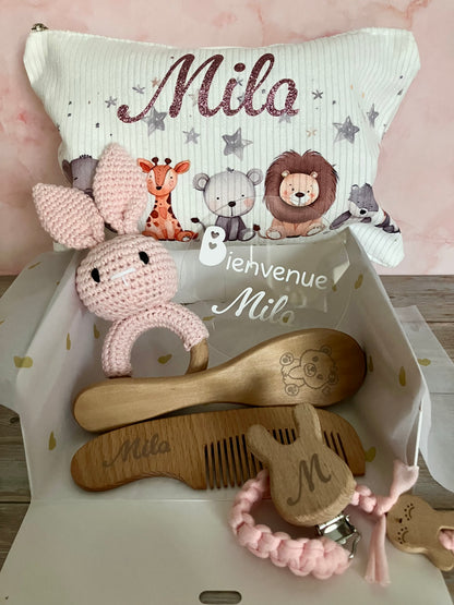 Cadeau naissance - boîte personnalisée bébé