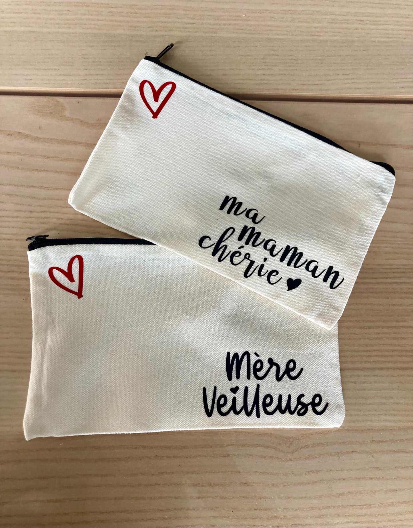 Trousse - Pochette personnalisée Message Famille