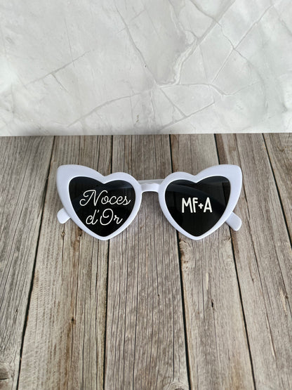 Lunettes personnalisées anniversaire / fête
