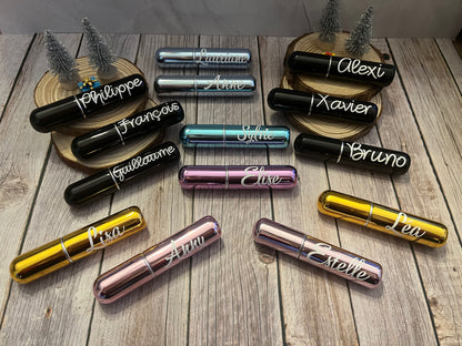Vaporisateur parfum de poche - personnalisé / prénom