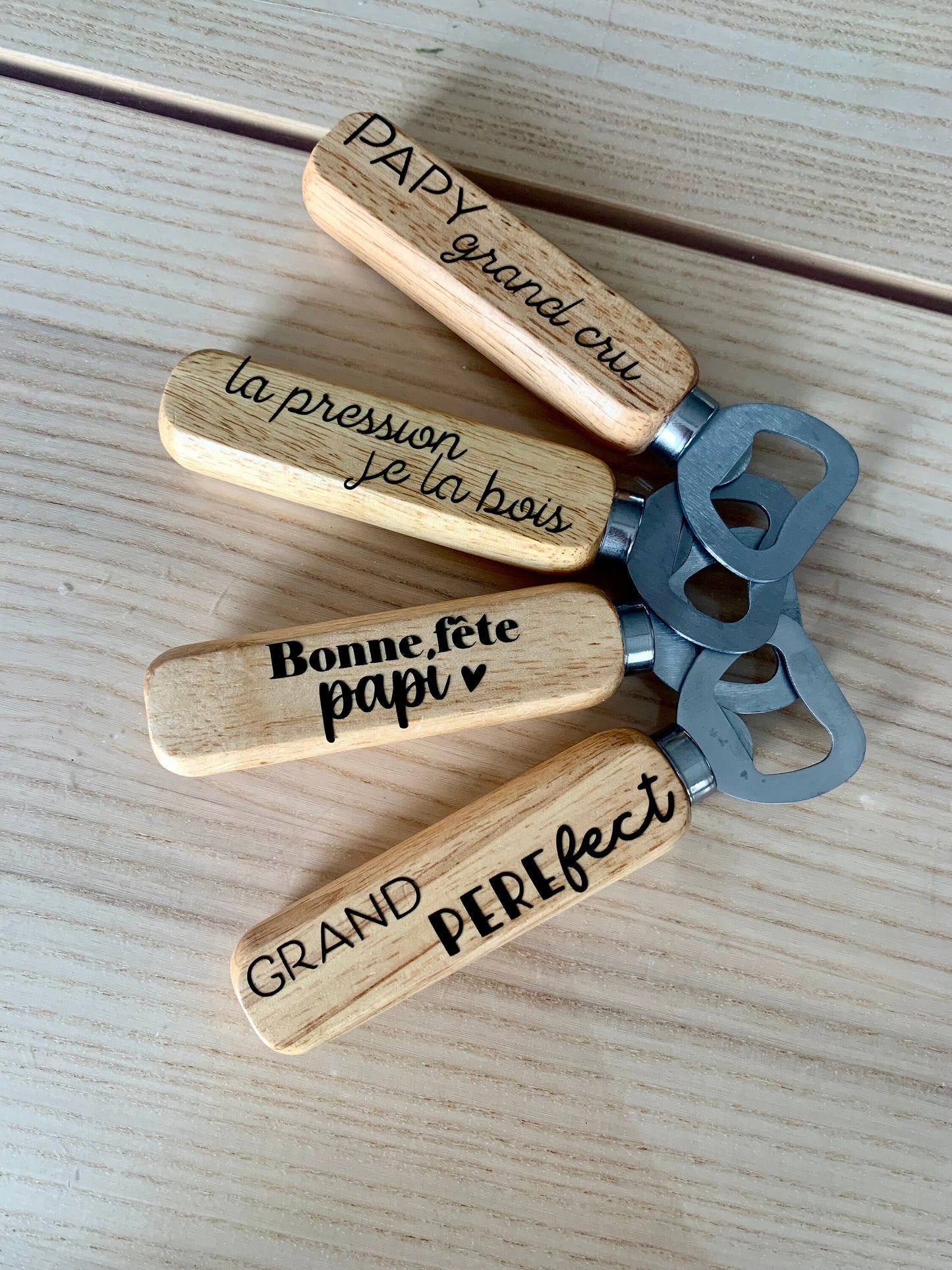 Décapsuleur personnalisé - Phrase / Prénom / Surnom