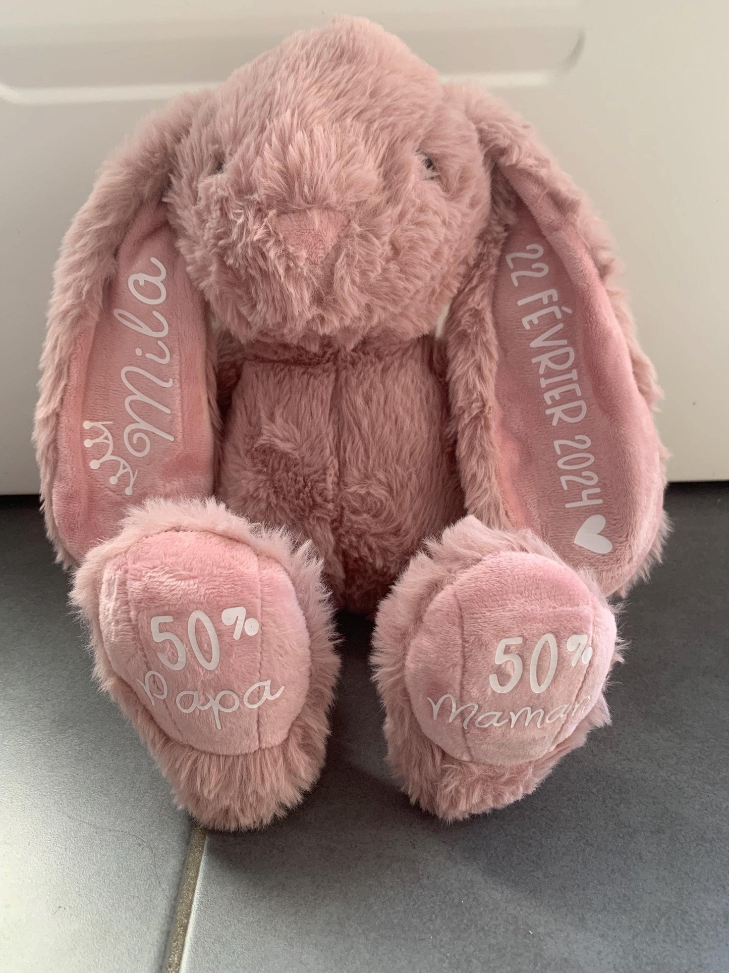 Peluche Naissance / Bébé / enfant personnalisée