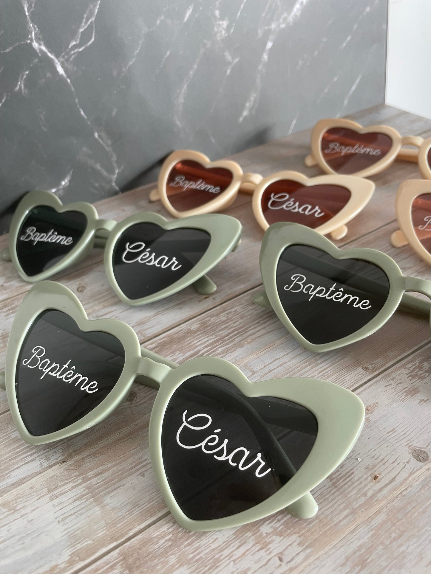 Lunettes personnalisées anniversaire / fête