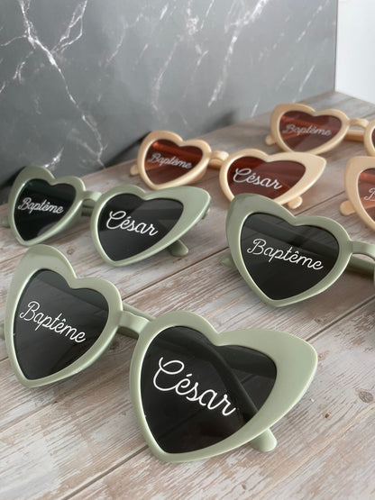 Lunettes personnalisées anniversaire / fête