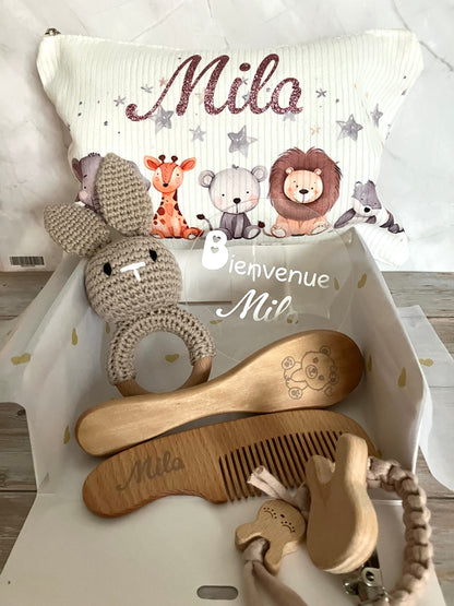 Cadeau naissance - boîte personnalisée bébé