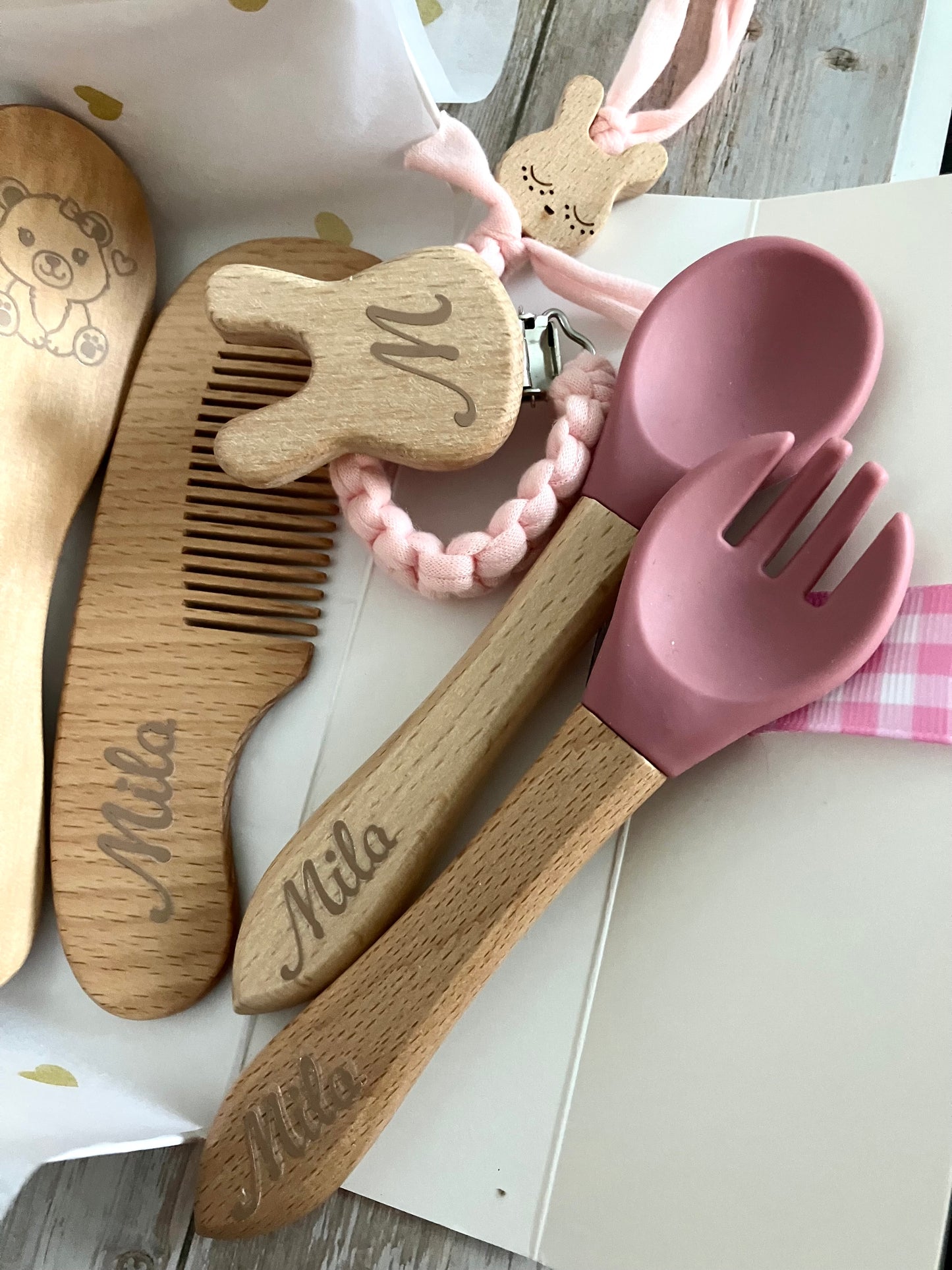 Cadeau naissance - boîte personnalisée bébé