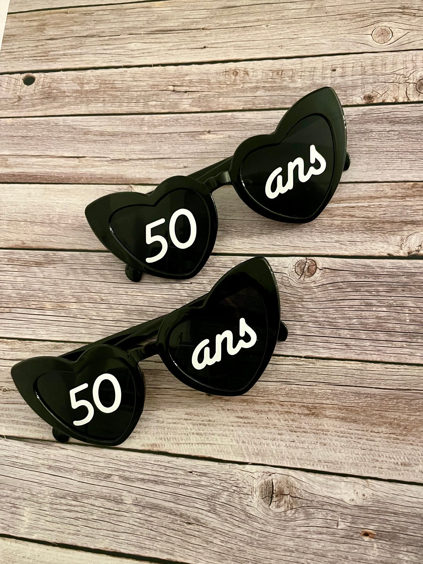 Lunettes personnalisées anniversaire / fête