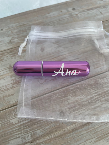 Vaporisateur parfum de poche - personnalisé / prénom