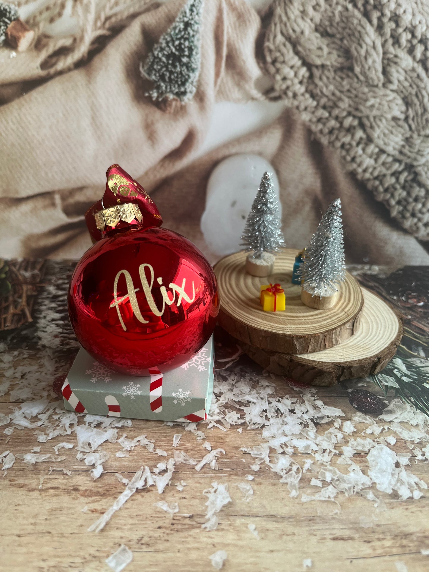 Boule de Noël personnalisée - Mon Premier Noël 2025