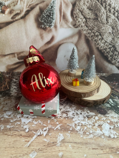 Boule de Noël personnalisée - Mon Premier Noël 2025