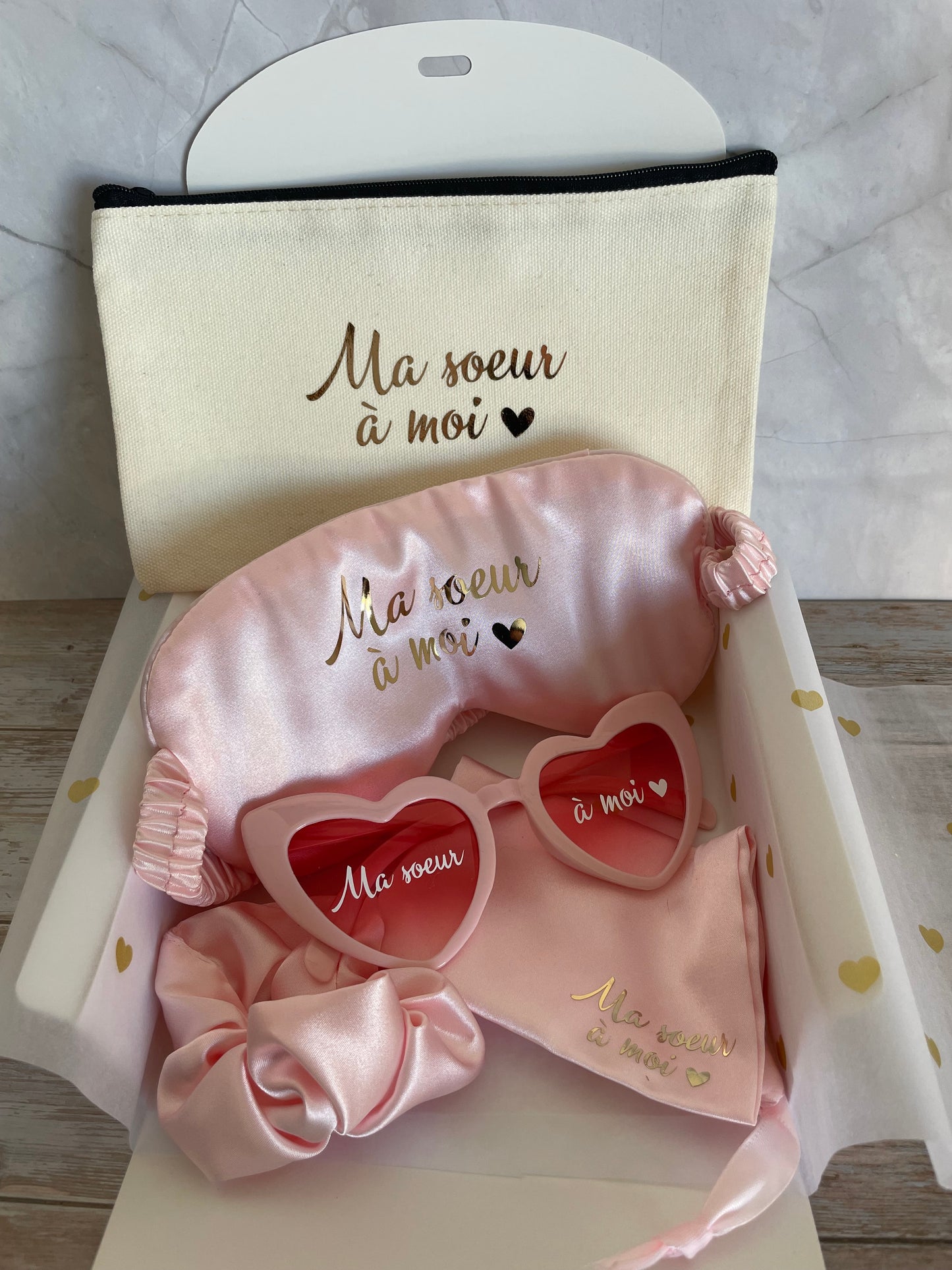 Box Témoin / demoiselle d’honneur - Mariage / EVJF - Couleur Rose