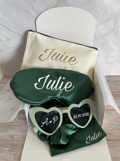 Box Témoin / demoiselle d’honneur - Mariage / EVJF - Couleur Vert