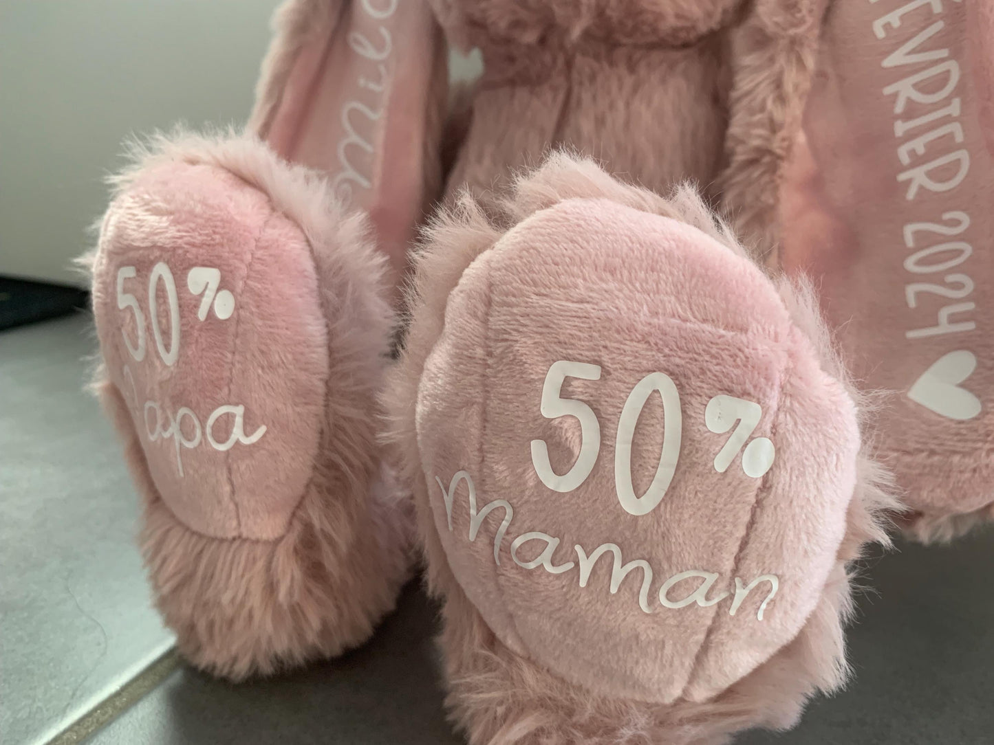 Peluche Naissance / Bébé / enfant personnalisée