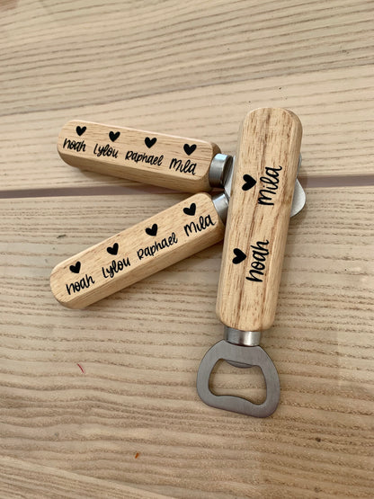 Décapsuleur personnalisé Papa - Phrase / Prénom