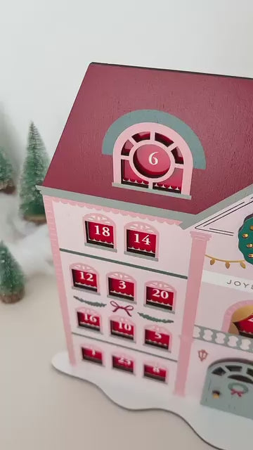 Calendrier de l’avent Le Grand hôtel - bois