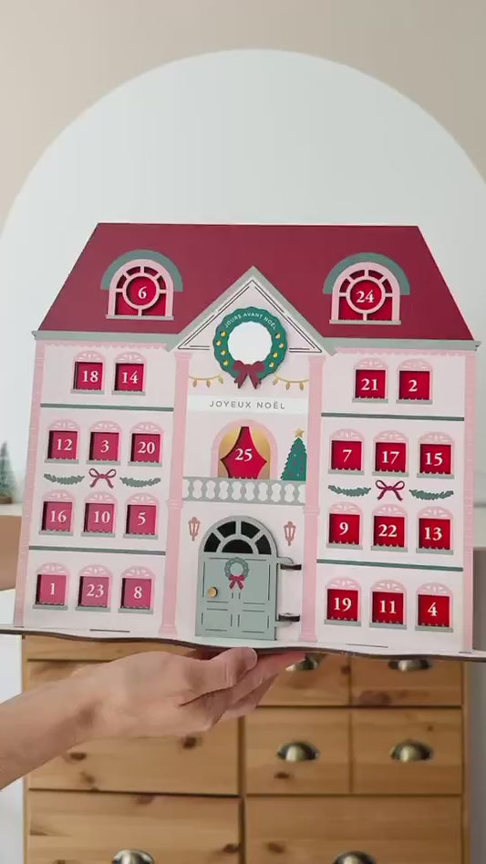 Calendrier de l’avent Le Grand hôtel - bois